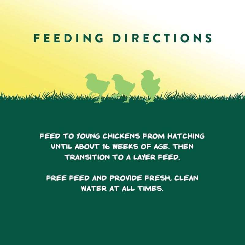 Manna Pro Medicated Chick Starter Grower Feed, Dried High Protein Chicken Food Crumbles with Amprolium for Coccidiosis Prevention, Complete Chicken Feed for Baby Chicks, 5 lb Bag - Image 7