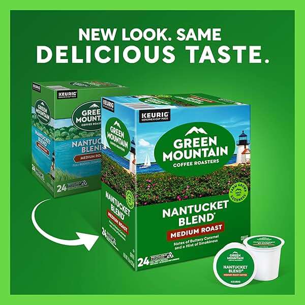 Green Mountain Coffee Nantucket Blend Keurig Single-Serve K-Cup Pods, Medium Roast Coffee, 96 Count - Image 2