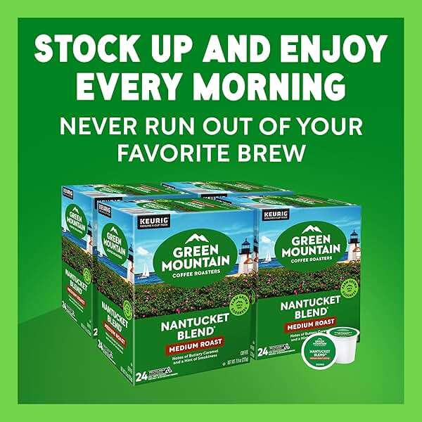 Green Mountain Coffee Nantucket Blend Keurig Single-Serve K-Cup Pods, Medium Roast Coffee, 96 Count - Image 15