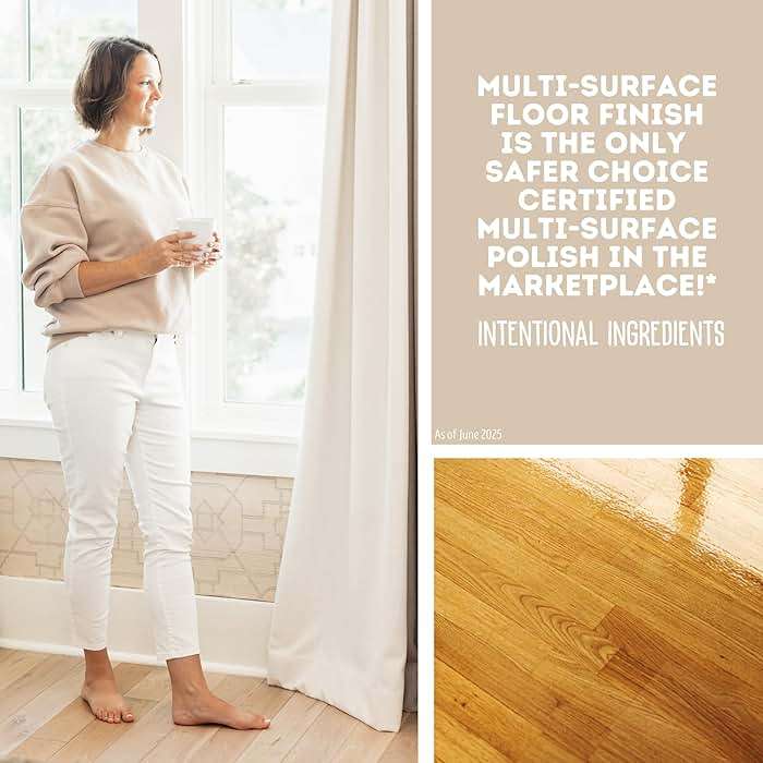 Quick Shine Multi Surface Floor Finish 64oz | Cleaner & Polish to use on Hardwood, Laminate, Luxury Vinyl Plank LVT, Tile & Stone | Safer Choice w/Clean Shine Technology | Shine-Protect-Refresh - Image 15