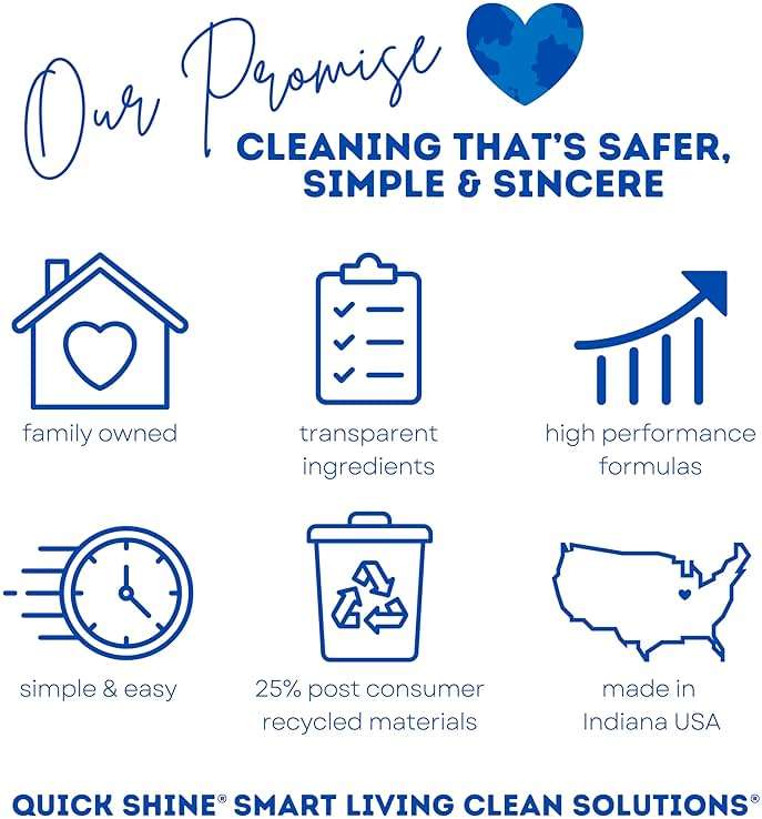 Quick Shine Multi Surface Floor Finish 64oz | Cleaner & Polish to use on Hardwood, Laminate, Luxury Vinyl Plank LVT, Tile & Stone | Safer Choice w/Clean Shine Technology | Shine-Protect-Refresh - Image 18