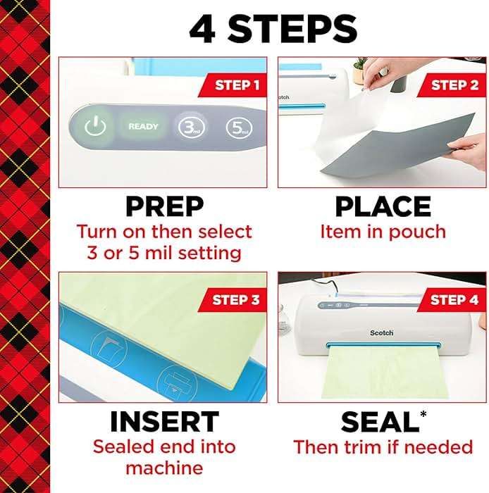 Scotch Thermal Laminating Pouches, for Use with Thermal Laminators, 8.9 x 11.4 Inches, Letter Size Sheets, 100-Pack - Image 8