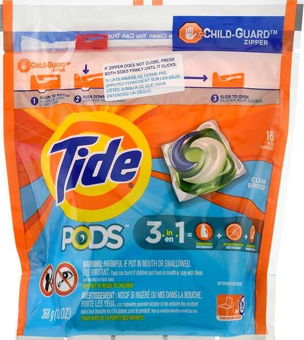 Tide Ocean Mist Scent Laundry Detergent Pod 14 oz. - Image 1