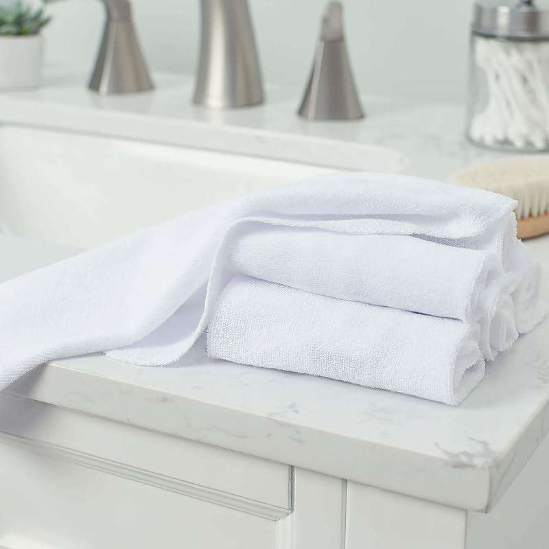 Gerber Washcloth, White, 6-Count - Image 2