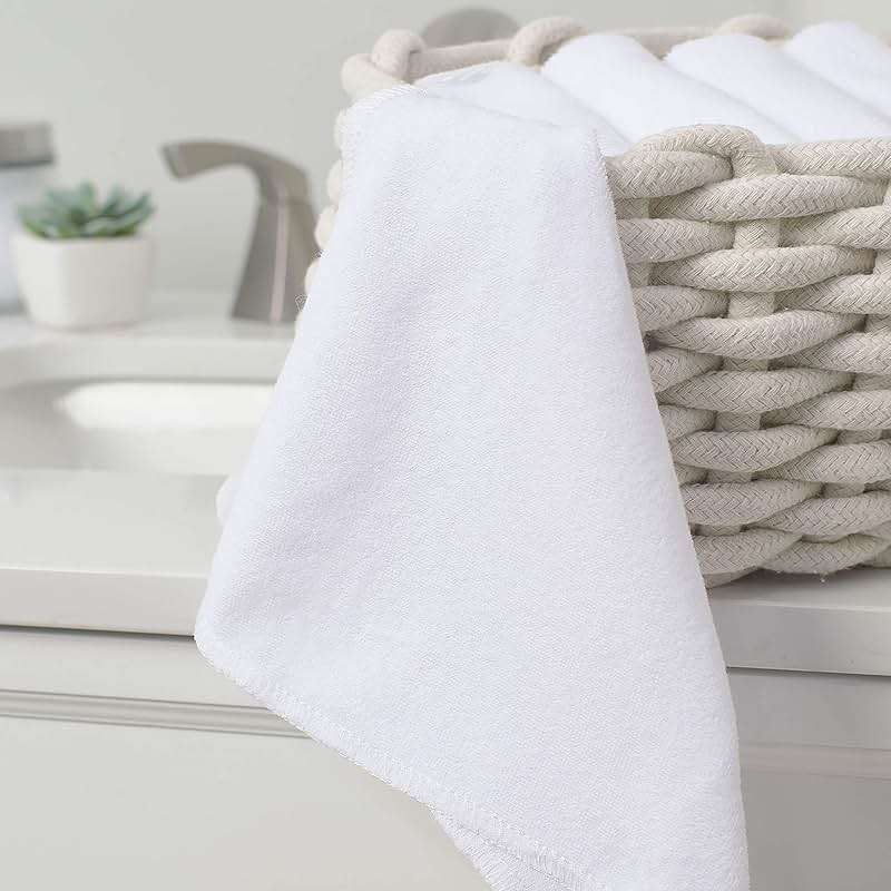 Gerber Washcloth, White, 6-Count - Image 4
