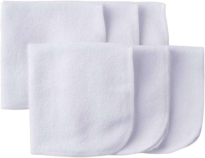 Gerber Washcloth, White, 6-Count - Image 6