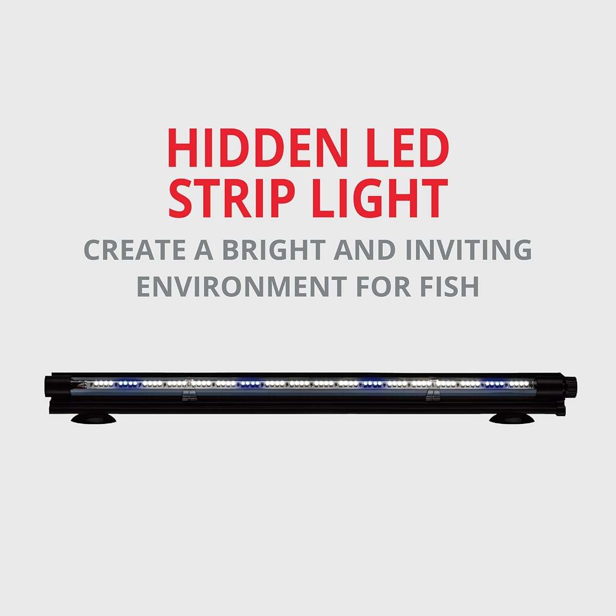 Marineland Hidden LED Strip Light for Aquariums, White and Blue LEDs - Image 4