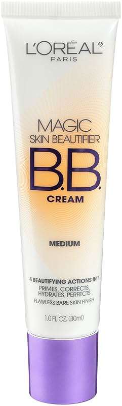 L'Oréal Paris Makeup Magic Skin Beautifier BB Cream Tinted Moisturizer, Medium, 1 fl oz, 1 Count - Image 1