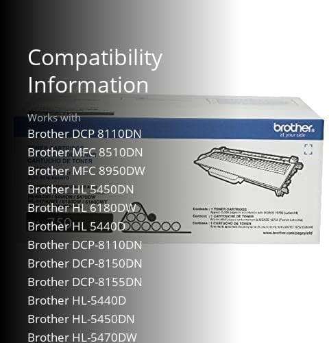 Brother Genuine High Yield Toner Cartridge, TN750, Replacement Black Toner, Page Yield Up to 8,000 Pages, Amazon Dash Replenishment Cartridge - Image 3