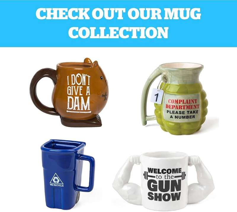 BigMouth Inc. Prescription Coffee Mug - Large Funny Prescription Coffee Cup - Unique Pharmacy Gifts - Hilarious Novelty and Gag Gifts for Doctor - Dishwasher-Safe Ceramic Pill Bottle Coffee Cup - 12oz - Image 6