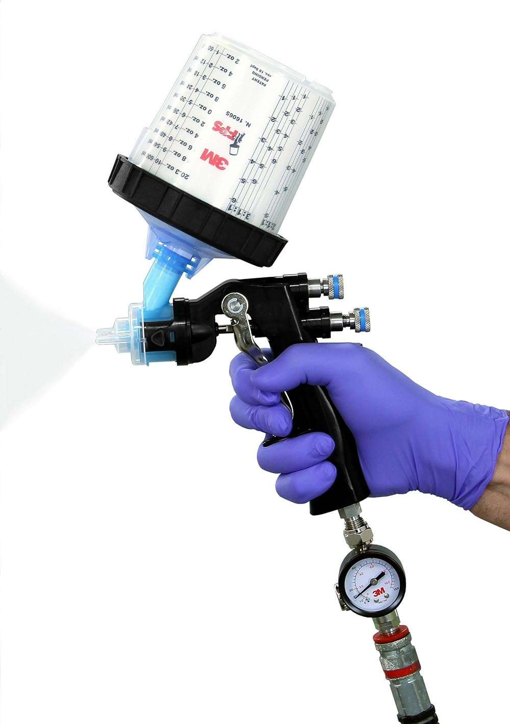 3M Accuspray Atomizing Head, 16615, Blue, 1.2 mm, 4 per kit - Image 7