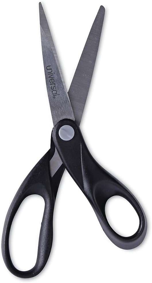 Universal Scissors, 8", Straight, Stainless Steel, 1 Count - Image 5