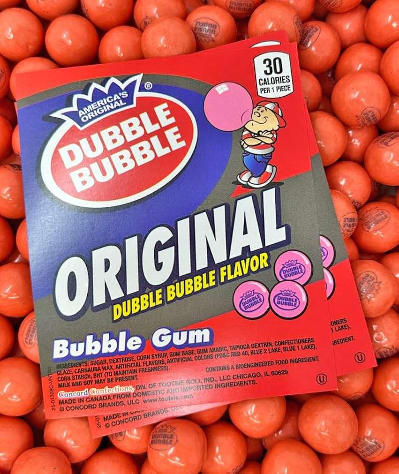 SweetGourmet Original Bubble Gum Balls Classic Pink Gumballs 1928, 1 inch Diameter, Bulk Vending Machine Size, 1.5 Pound - Image 3