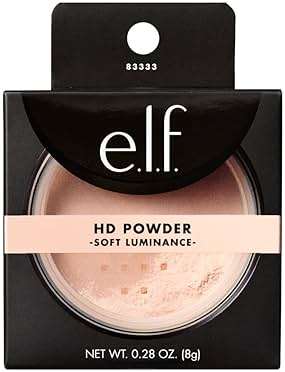 e.l.f. High Definition Powder, Loose Powder, Lightweight, Long-Lasting, Creates Soft Focus Effect, Masks Fine Lines & Imperfections, 0.28 Oz, Soft Luminance - Image 2