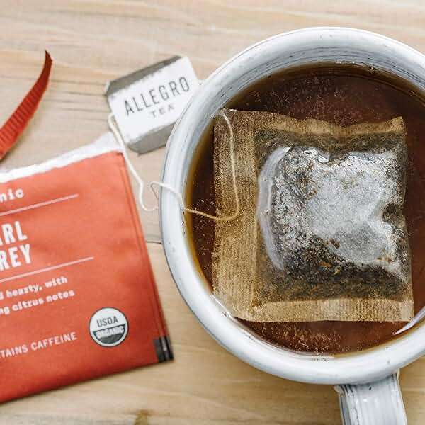 Allegro Tea, Organic Earl Grey Tea Bags, 20 ct - Image 5