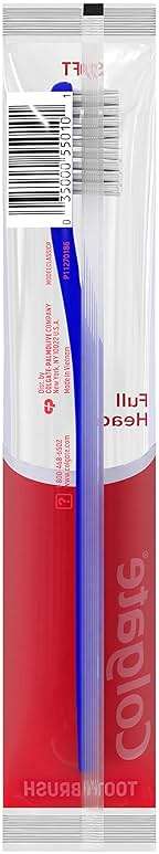 Colgate Soft Toothbrushes, Bulk Toothbrushes, Individually Wrapped Toothbrushes for Adults, Case of 144 - Image 7
