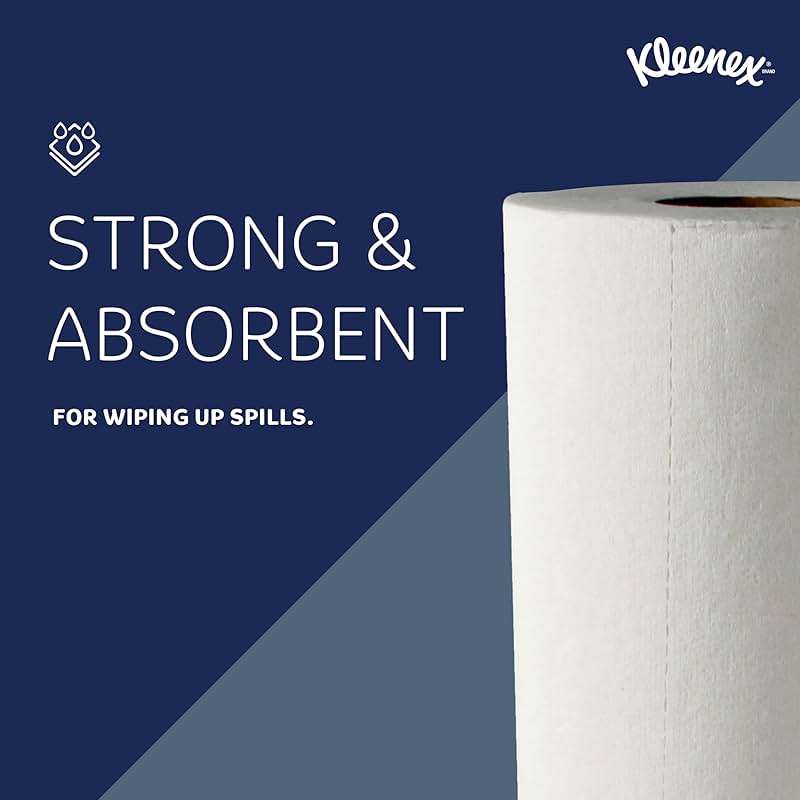 Kleenex Professional Premier Kitchen Paper Towels, Bulk (13964), Cloth-Like Softness, White (70 Sheets/Roll, 24 Rolls/Case, 1,680 Sheet Total) - Image 4