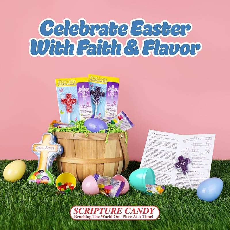 Scripture Candy, The Jelly Bean Prayer Spring Themed Bag, 50 Count - Image 3
