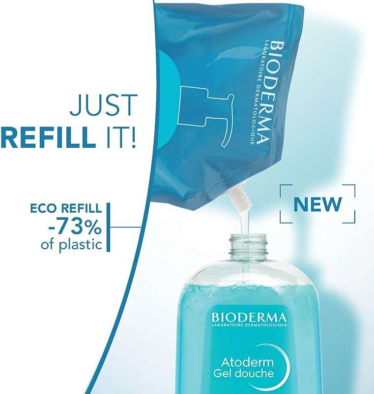 Bioderma - Atoderm - Hydrating Shower Gel - Moisturizing Face and Body Cleanser - Body Wash for Normal to Dry Sensitive Skin - Image 4
