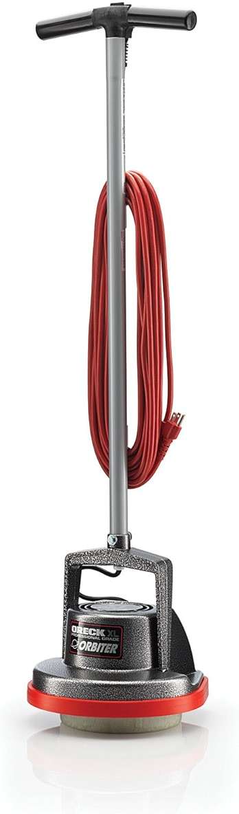 Oreck Commercial Orbiter Hard Floor Cleaner Machine, Multi-Purpose Floor Cleaning, Random Orbital Drive, Wide Cleaning Path, 50-Foot Long Cord, ORB550MC, Gray/Red - Image 12