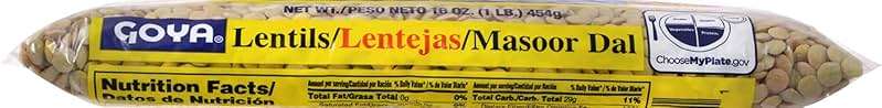 Goya Foods Lentils, Dry, 16 Ounce (Pack of 24) - Image 4