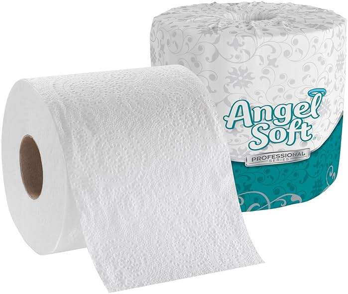 Georgia-Pacific Angel Soft Ultra Professional Series 2-Ply Embossed Toilet Paper by GP PRO, 16620, 450 Sheets Per Roll, 20 Rolls Per Convenience Case - Image 2