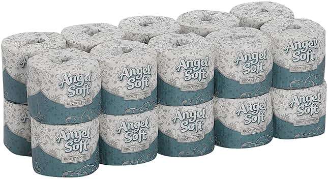 Georgia-Pacific Angel Soft Ultra Professional Series 2-Ply Embossed Toilet Paper by GP PRO, 16620, 450 Sheets Per Roll, 20 Rolls Per Convenience Case - Image 5