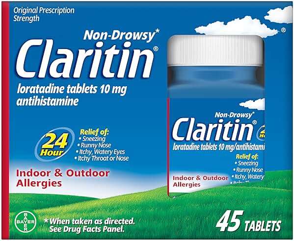 Claritin Allergy 24 Hour 10mg Tablets-45 ct (Quantity of 1) - Image 1