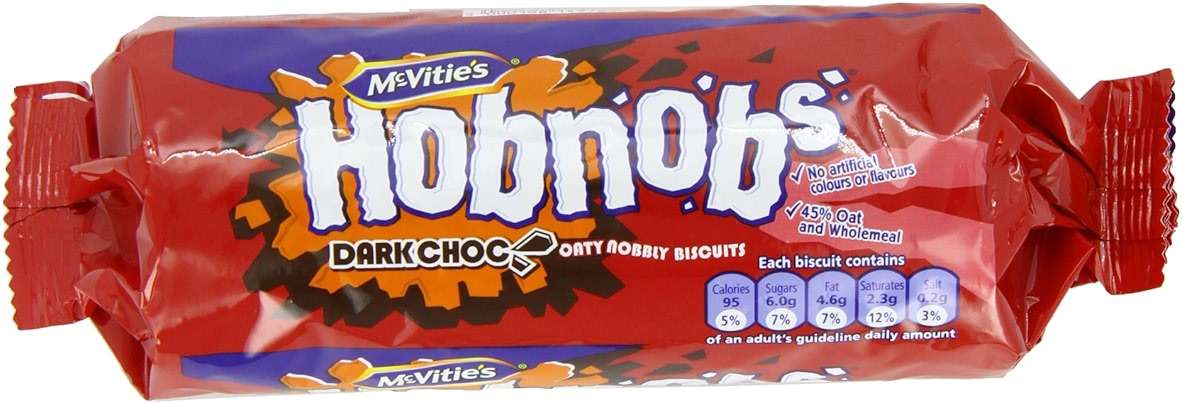 Mcvities Dark Chocolate Hob Nobs Biscuits 300 G (pack Of 4) - Image 5