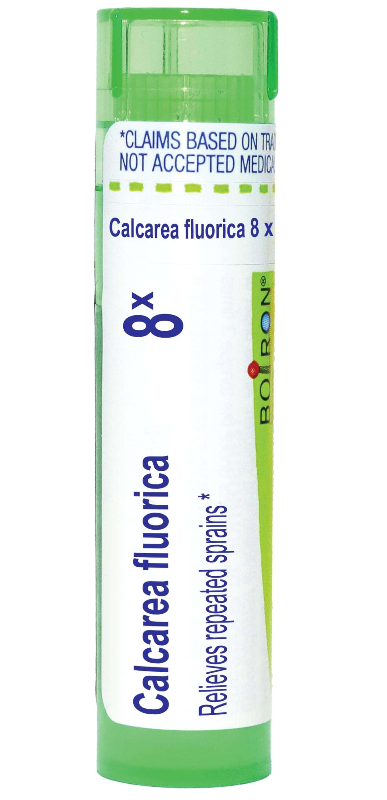 Boiron Calcarea Fluorica 8X for Repeated Sprains - 80 Pellets - Image 1