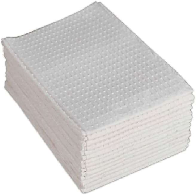 Avalon Papers Professional Towels, White, 13" x 18" (Pack of 500) - Waffle Embossed - 3-Ply Tissue - Dental Consumables (1001A) - Image 1