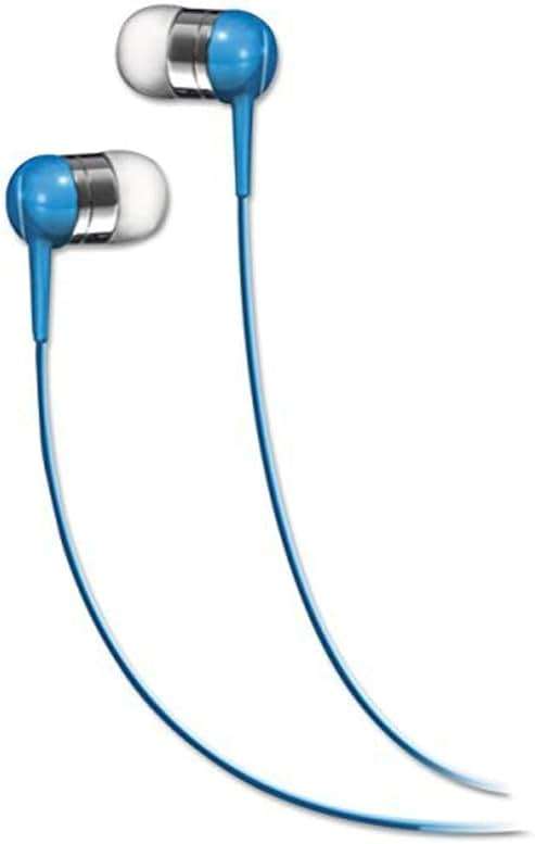 Maxell 190282 Stereo Earbud (No Mic) - Blue - Image 1