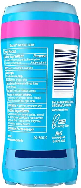 Secret Anti-Perspirant Deodorant Invisible Solid Powder Fresh Twin Pack 5.20 oz - Image 9