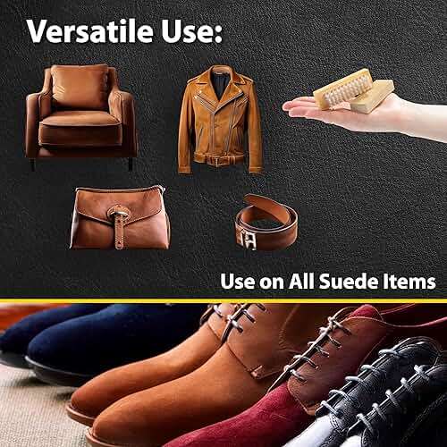 Fiebing's Suede & Nubuck Cleaner Kit - Remove Stains & Clean Shoes Boots Bags Coats, More - Image 9