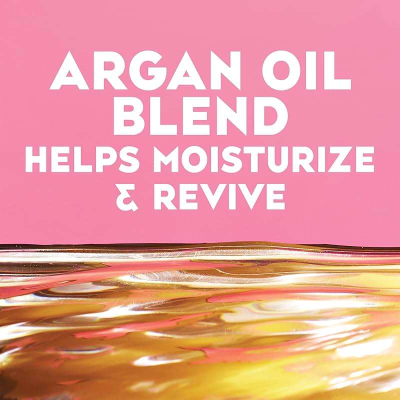 OGX Renewing + Argan Oil of Morocco Shampoo, Damage Repair Shampoo & Argan Oil to Help Strengthen & Repair Dry, Damaged Hair, Paraben-Free, Sulfate-Free Surfactants, 25.4 fl. oz - Image 3