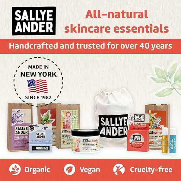 SALLYEANDER No Bite Me Natural Bug & Insect Repellent Lotion - DEET-Free Anti-Itch Cream - Safe for Kids, Infants & Adults - Repels Mosquitoes, Black Flies, Fleas & Ticks - Made in USA, 2oz - Image 8