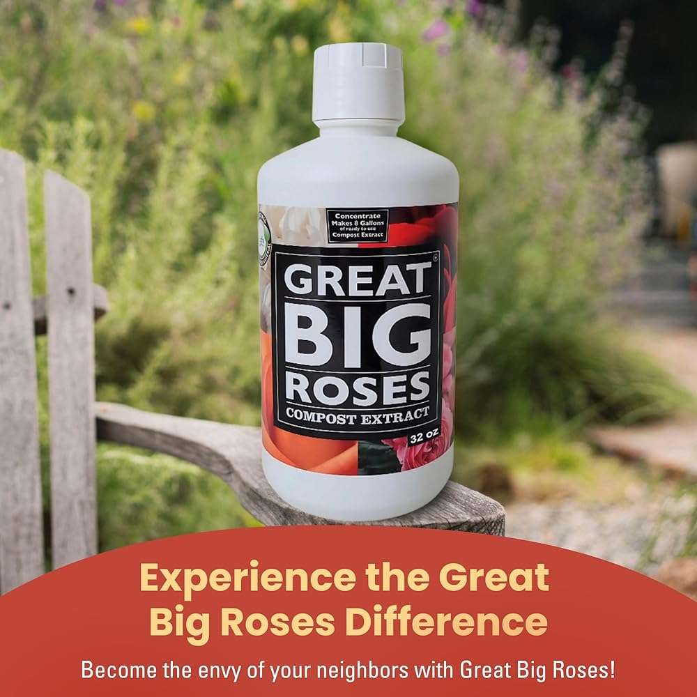 Great Big Roses and Flowers Liquid Fertilizer Booster – 70 Minerals, Compost Extract, Garden Soil Activator with Humic Acid & Seaweed, Organic Rose Bush Fertilizer Booster for More Bloom – 32 Ounce - Image 6