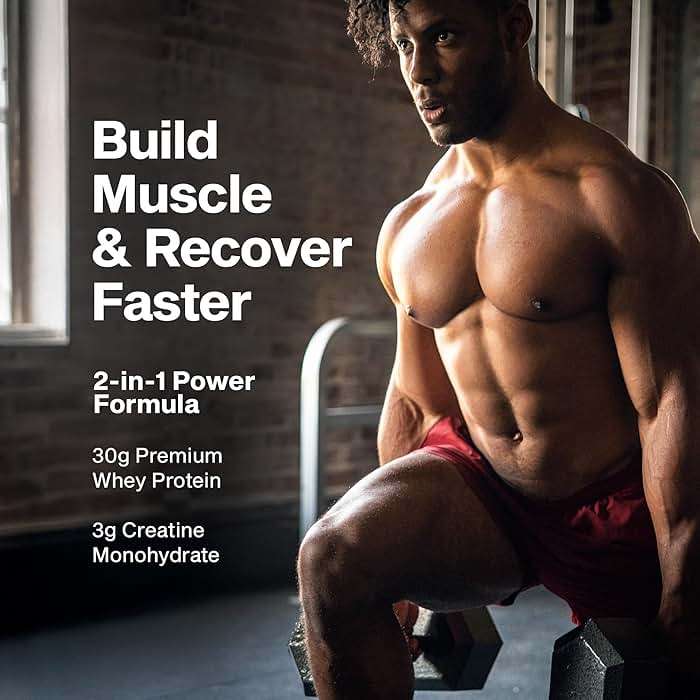 Muscletech Whey Protein Powder (Milk Chocolate, 4 Pound) - Nitro-Tech Ultimate Muscle Building Formula with Whey Protein Isolate - 30g of Protein, 3g of Creatine & 6.8g of BCAA - Packaging May Vary - Image 3