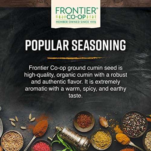 Frontier Co-op Organic Cumin Seed, 1lb Bulk Bag, Ground Cumin Seasoning - Robust Flavor - Perfect Cumin Powder for Chili, Soups, Stews, Curries & More - Image 5