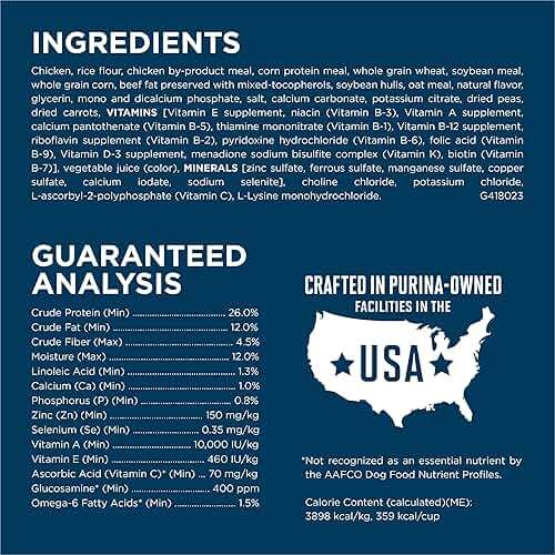 Purina One +Plus Dry Dog Food for Large Adult Dogs High Protein, Real Chicken - 31.1 lb Bag - Image 5