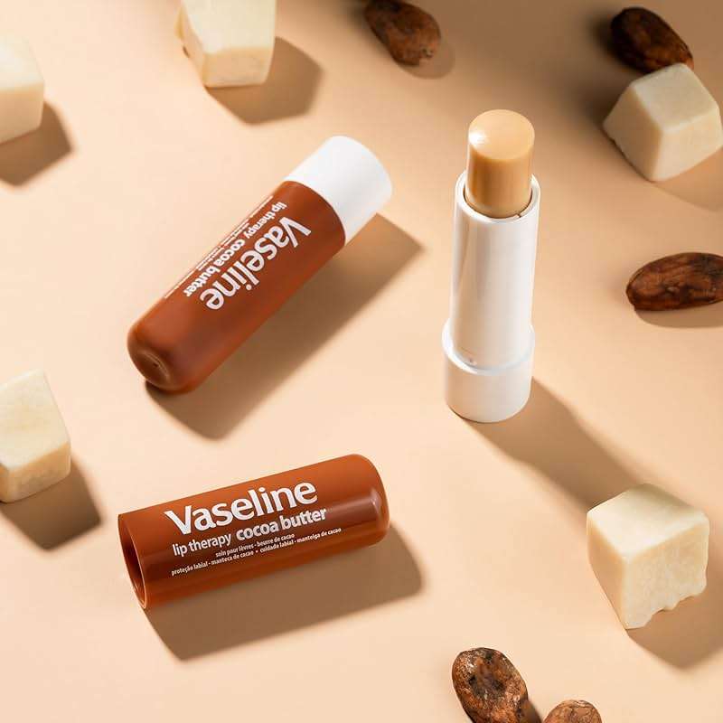 Vaseline Cocoa Butter Healing Jelly Travel-Size 6-Pack – Rich Moisturizing Ointment, Skin Protectant for Soothing Cracked, Dry Skin, 1.75 Oz Ea - Image 8