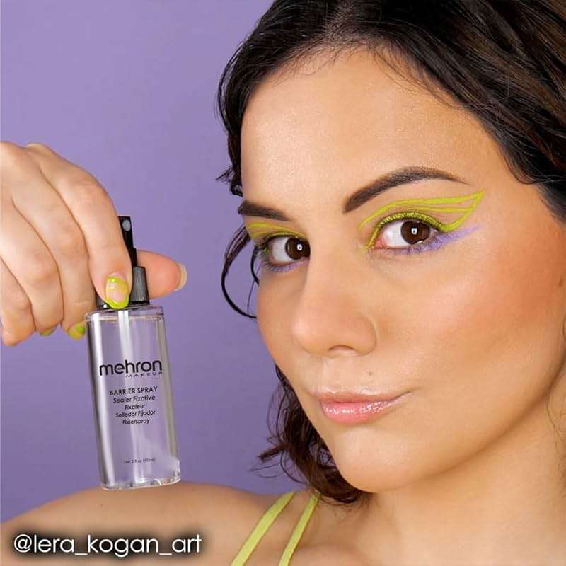 Mehron Makeup Barrier Spray | Setting Spray for Makeup | Make up Setting Spray for Face 9 fl oz (266 ml) | Made in the USA - Image 5