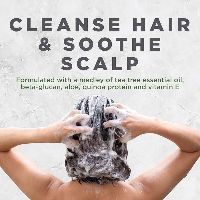 Avalon Organics Scalp Treatment Tea Tree Shampoo, Encourages Scalp Well-Being and Leaves Hair Soft, 32 Fluid Ounces - Image 4