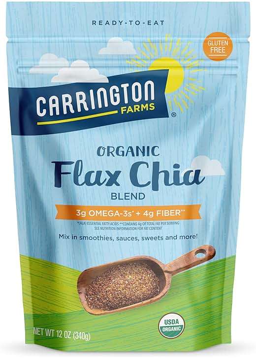 Carrington Farms Flax Chia Blend, Gluten Free, USDA Organic, 12 Ounce - Image 1