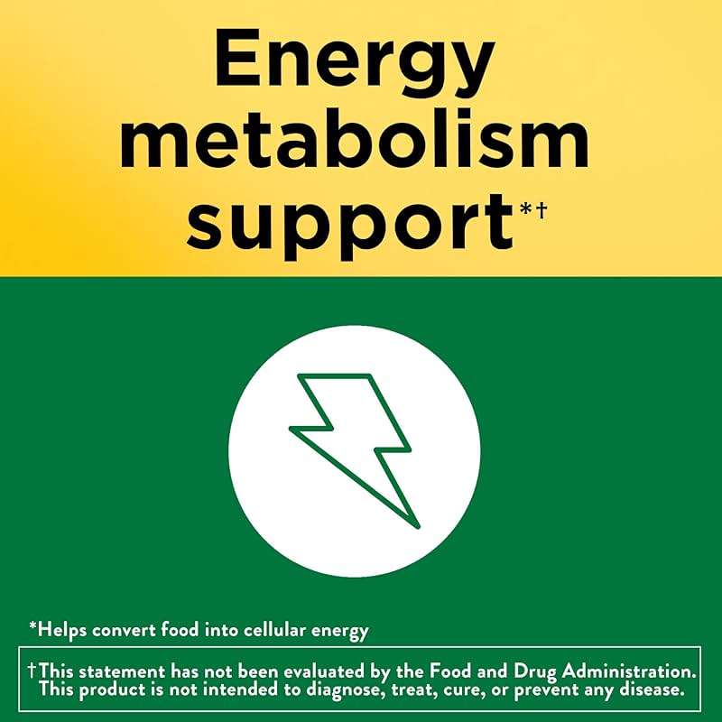 Nature Made Super B Complex Vitamins for Women and Men, Dietary Supplement for Energy Metabolism Support, Super Vitamin B Complex, 60 Softgels, 60 Day Supply - Image 3