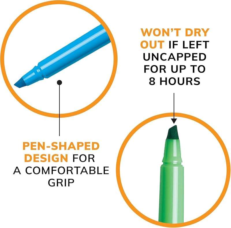 BIC Brite Liner Highlighters, Chisel Tip, School Supplies for Students and Teachers, Ideal for Notes and Textbooks, 12-Count Pack in Assorted Colors - Image 6