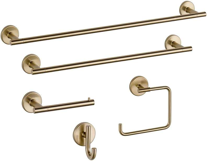 Delta Single Post Toilet Paper Holder | Champagne Bronze | Wall Mount | Trinsic Bathroom Accessories - Image 5