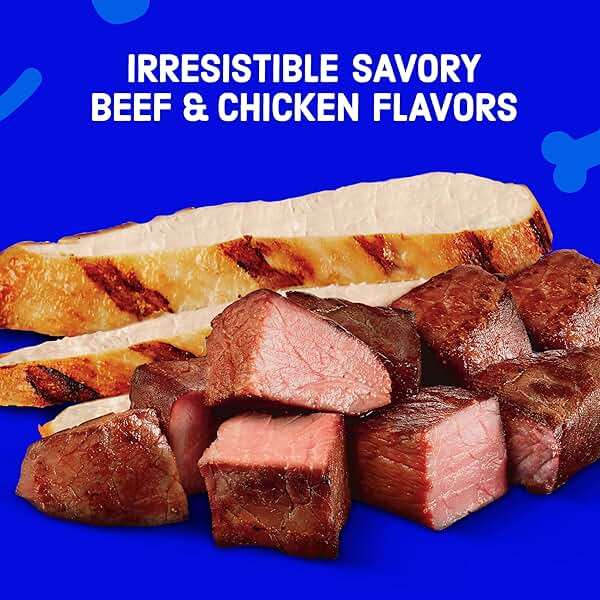 Kibbles 'N Bits Small Breed Mini Bits Savory Beef & Chicken Flavors Dog Food, 16-Pound(Pack of 1) - Image 4