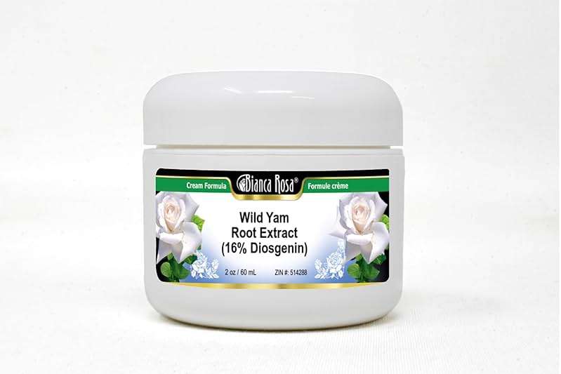 Bianca Rosa Wild Yam Root Extract (16% Diosgenin) Cream (2 oz, ZIN: 514288) - Image 1