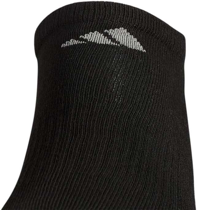 adidas Men's Athletic Cushioned No Show Socks (6 Pairs) Durable & Comfortable - Image 3